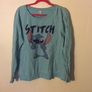 Juniors Stitch Sweatshirt